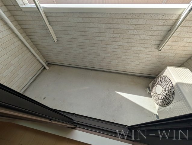 グランディール Nのバルコニー