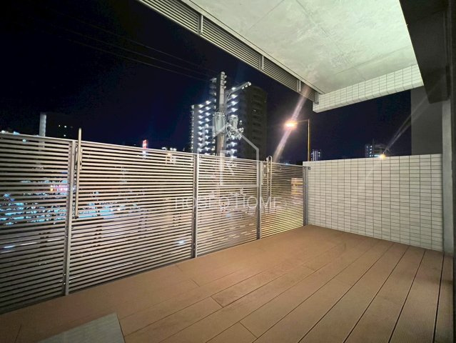 トローブタニマチのバルコニー