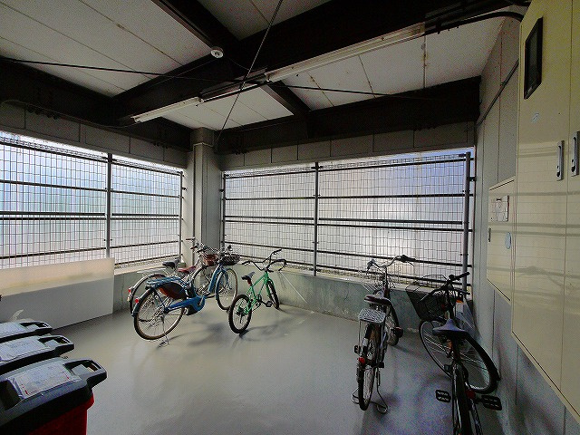 エールビルのその他共用部分|駐輪場です