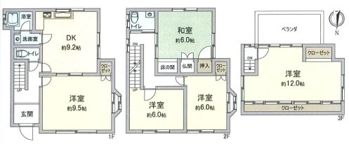 【間取り】 | K21836-鳳徳