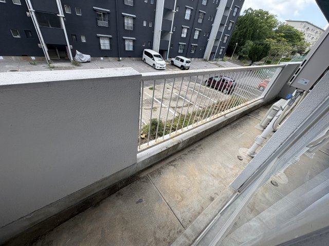神戸市北区君影町４丁目の賃貸マンションのバルコニー