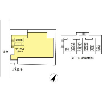 【区画図】 | パーム南福岡