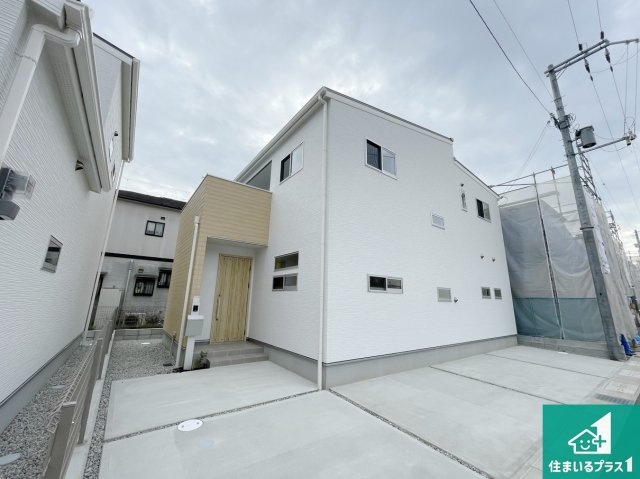 桜井市粟殿　新築一戸建ての外観|安心の10年保証！外観を美しく保ち、雨水で汚れを落とします！気になることがありましたら、お気軽にお問い合わせください！