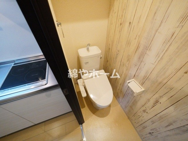 フジパレス山之内Ⅱ番館のトイレ|コンパクトで使いやすいトイレです