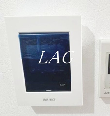 【セキュリティ】 | ハイツライラック | モニター付きインターフォンです。