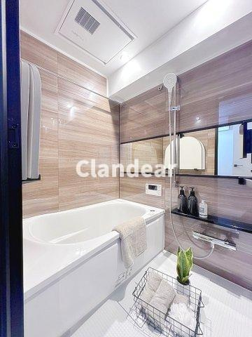 グリーンパーク第18綾瀬の浴室|ドキドキの新生活も、安心してスタート。ぴったりの住まいを見つけませんか？クランディアが一緒に住まい選びをサポートします‼　まずは、お気軽にお問合せください　＃クランディア