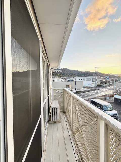 プラザ　マロニエのバルコニー