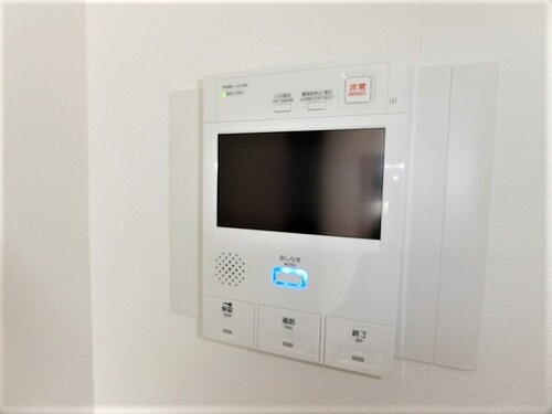パルメゾン野間園弐番館のセキュリティ|TVモニタ付きインターホン　※2021年2月撮影