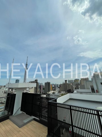 プラウドフラット浅草のその他共用部分|テラス展望