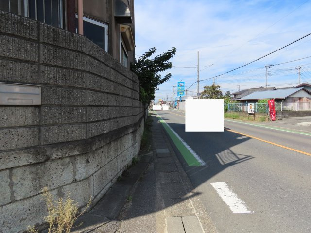 川越市小堤売地の前面道路含む現地写真