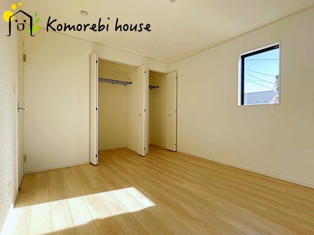 さいたま市西区飯田新田第2　新築一戸建て　クレイドルガーデン　02の寝室|12/4　撮影済み