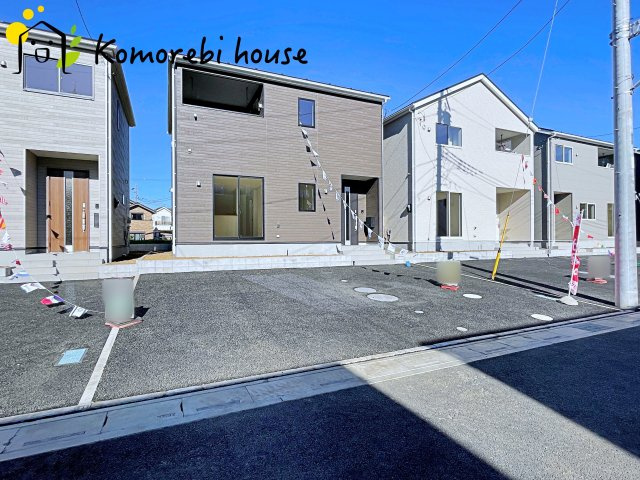 さいたま市西区飯田新田第2　新築一戸建て　クレイドルガーデン　02の駐車場|12/4　撮影済み