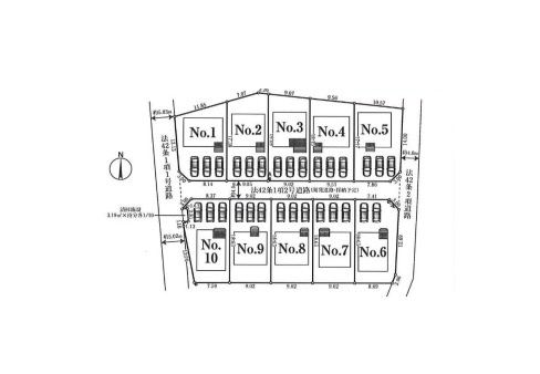 さいたま市西区飯田新田第2　新築一戸建て　クレイドルガーデン　02の区画図|2号棟