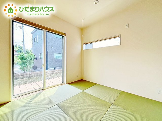 【和室】 | 水戸市河和田町　中古戸建 | 小さなお子さまのいる方におすすめ！リビング横の和室でお子様が遊んでる様子も確認できます(^^)/