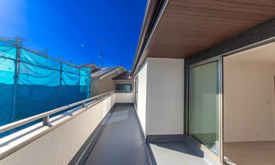 【バルコニー】 | 大和市西鶴間7丁目 新築戸建 全8棟