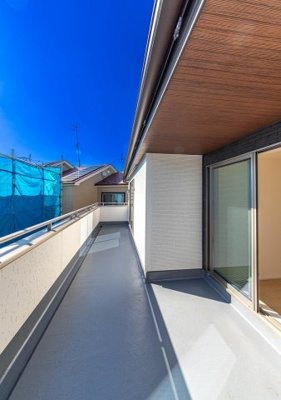 【バルコニー】 | 大和市西鶴間7丁目 新築戸建 全8棟