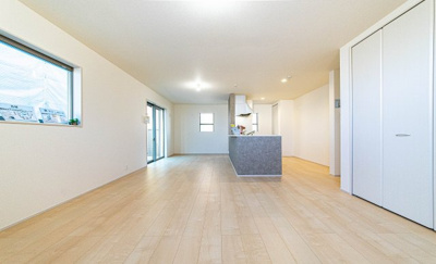 【居間・リビング】 | 大和市西鶴間7丁目 新築戸建 全8棟