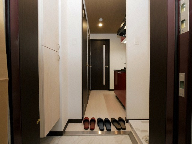 グランパシフィック玉出の玄関