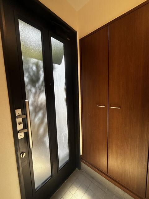 サンビレッジの玄関