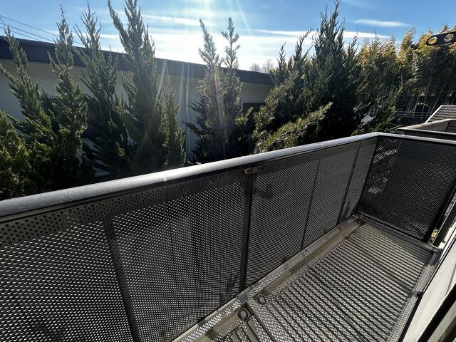 サンビレッジのバルコニー