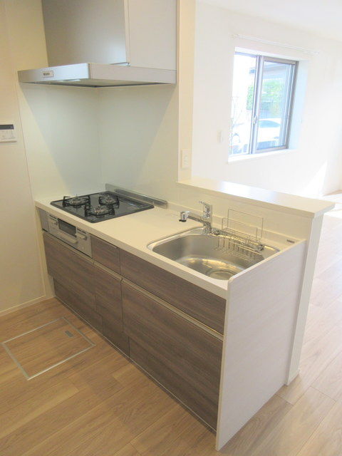 Ｄ　ｍｅａｓｕｒｅｓ　ｓｅｚａｋｉのキッチン|★3口グリル付き★