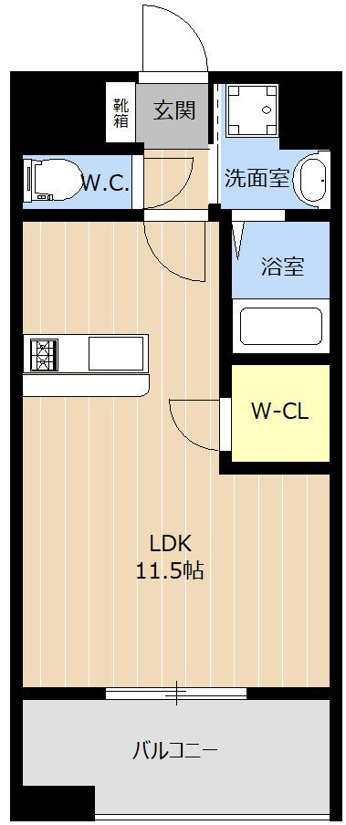 LIBTH高宮の間取り