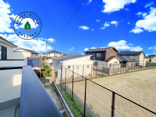 糸島市前原北2丁目第2-2棟（1号棟）　の展望|眺望や窓からの景色が良いと、家で過ごす時間も快適です。