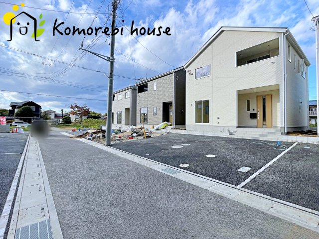 さいたま市西区飯田新田第2　新築一戸建て　クレイドルガーデン　03の前面道路含む現地写真|前面道路含む現地写真です