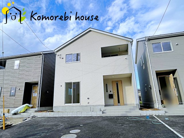 さいたま市西区飯田新田第2　新築一戸建て　クレイドルガーデン　03の外観|建物外観を気になさる方へ、見た目の良い物件です