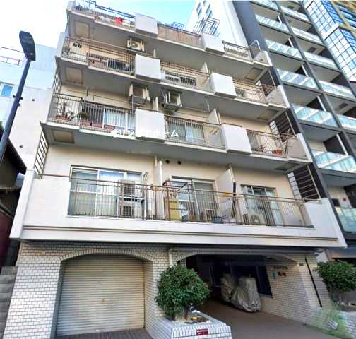 GSハイム築地　4階　角　部屋の外観