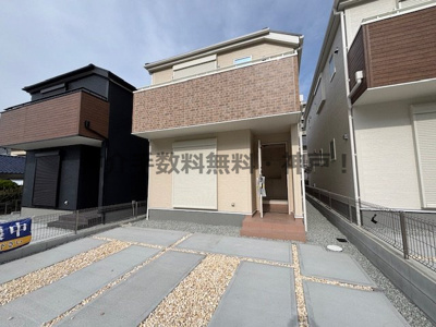 【外観】 | 神戸市垂水区高丸5丁目　新築戸建2号棟　仲介手数料無料！ | きれいな外観です