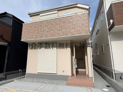 【外観】 | 神戸市垂水区高丸5丁目　新築戸建2号棟　仲介手数料無料！ | きれいな外観です