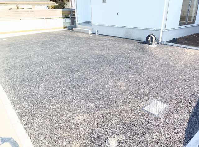 筑西市下川島　第2　1号棟の駐車場|駐車2台可能！