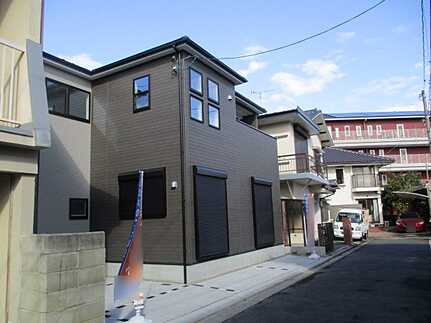 広島市佐伯区坪井１丁目の前面道路含む現地写真