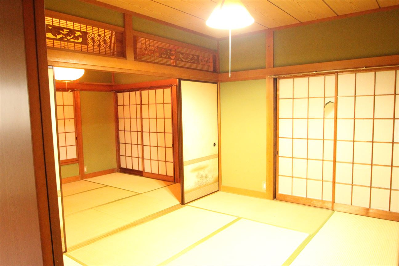 玖須美元和田　戸建の和室|二間続きの和室