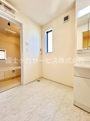 【ランドリースペース】 | 富士市松本 新築一戸建て A号棟 | ランドリースペースです