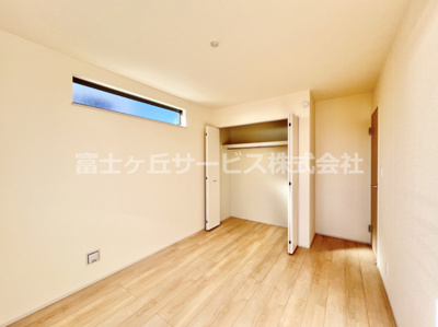 【洋室】 | 富士市松本 新築一戸建て A号棟 | 6帖の洋室です