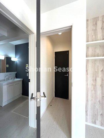 【内装】 | 水廻りが集中した家事ラク動線！
家事効率上がる間取りプランです♪