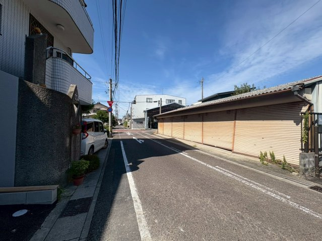 クワイエ　岐阜市御杉町第１　全１区画分譲の前面道路含む現地写真|■前面道路　■ヤマダ不動産　株式会社リライフ　
■夢のマイホーム購入をフルサポートします！