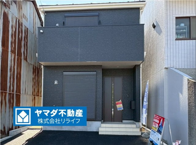 クワイエ　岐阜市御杉町第１　全１区画分譲の外観|■１号棟
■YAMADA電機の　ヤマダ不動産　株式会社リライフ　岐阜店■
耐震性能・制震性能を備えたおうち！
震度７の揺れに鍛えられた、建築基準法の1.5倍の壁量と制振装置（SAFE365）を完備