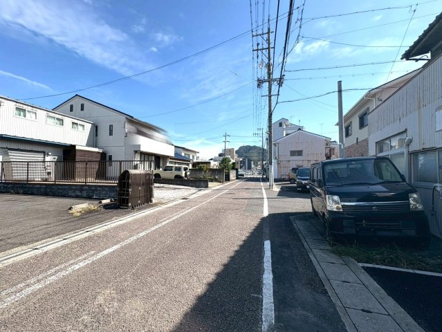 クワイエ　岐阜市御杉町第１　全１区画分譲の前面道路含む現地写真|■前面道路　
■ヤマダ不動産　株式会社リライフ