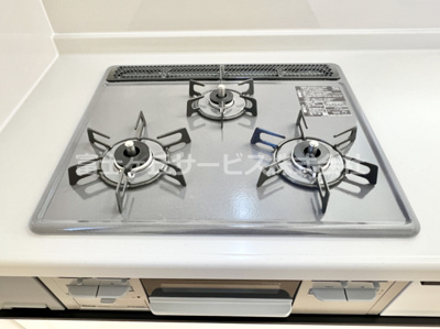 【その他】 | 富士市松本 新築一戸建て B号棟 | 3口コンロです