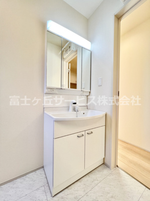 【独立洗面台】 | 富士市松本 新築一戸建て B号棟 | 独立洗面化粧台付き