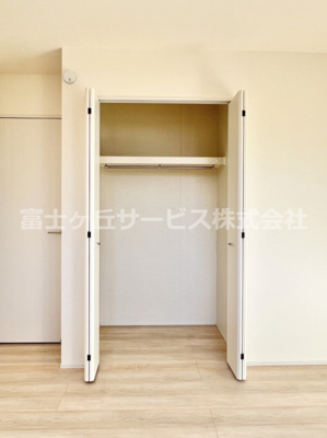 【収納】 | 富士市松本 新築一戸建て B号棟 | 寝室の収納です