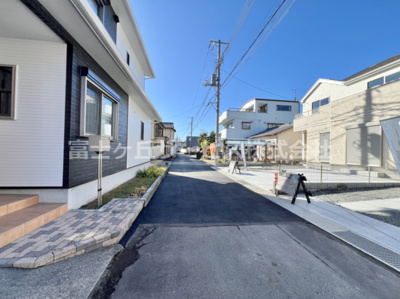 【前面道路含む現地写真】 | 富士市松本 新築一戸建て B号棟 | 前面道路含む現地写真です