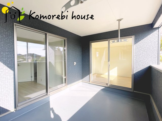 さいたま市西区飯田新田第2　新築一戸建て　クレイドルガーデン　05のバルコニー|落ち着いた時間を過ごせるバルコニーです