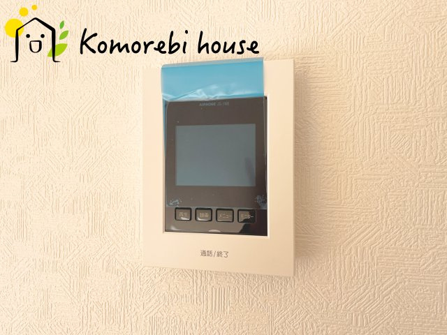 さいたま市西区飯田新田第2　新築一戸建て　クレイドルガーデン　05の防犯設備|モニター付インターホンです