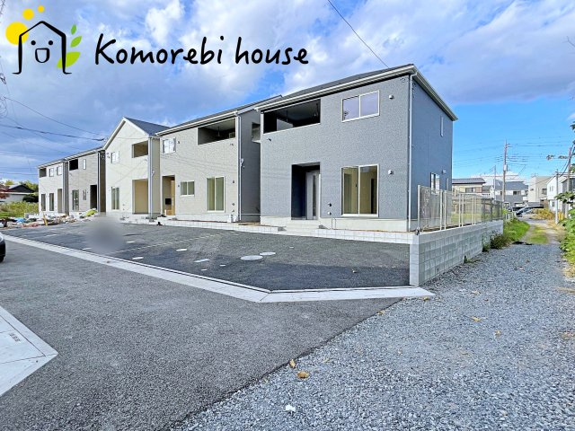 さいたま市西区飯田新田第2　新築一戸建て　クレイドルガーデン　05の前面道路含む現地写真|前面道路含む現地写真です