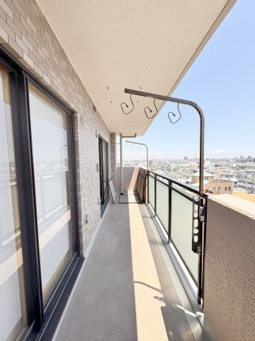 ライオンズマンション船堀親水公園のバルコニー|陽当たり良好のバルコニー◎お洗濯物も大喜びです♪