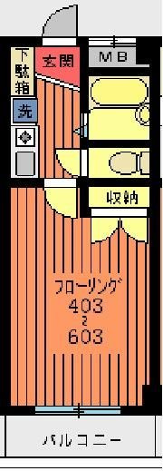 ラピス第三ビルの間取り